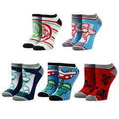 Socquette / Ankle Socks - Super Mario 5 Pairs